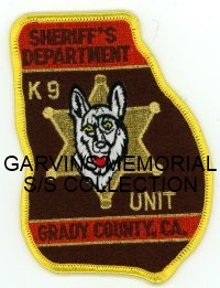 GEORGIA,A,GRADY COUNTY SHERIFF K-9 1